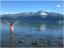 Swimming in Alaska