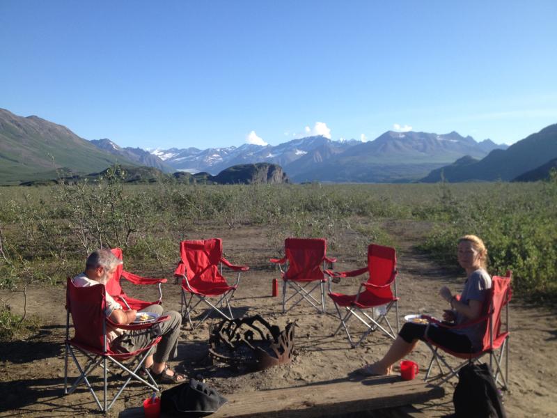 Bush Camp in Alaska